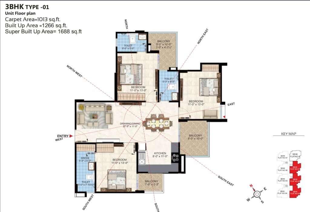 3bhk duplex