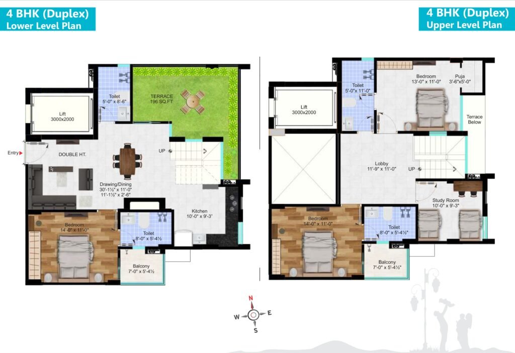 4bhk duplex