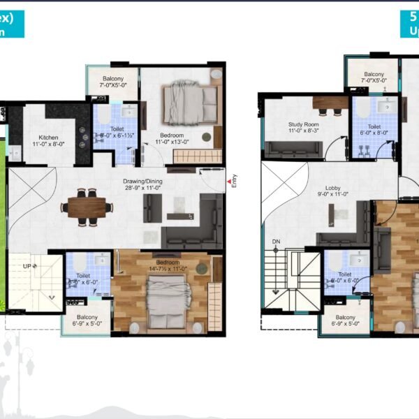 4bhk duplex
