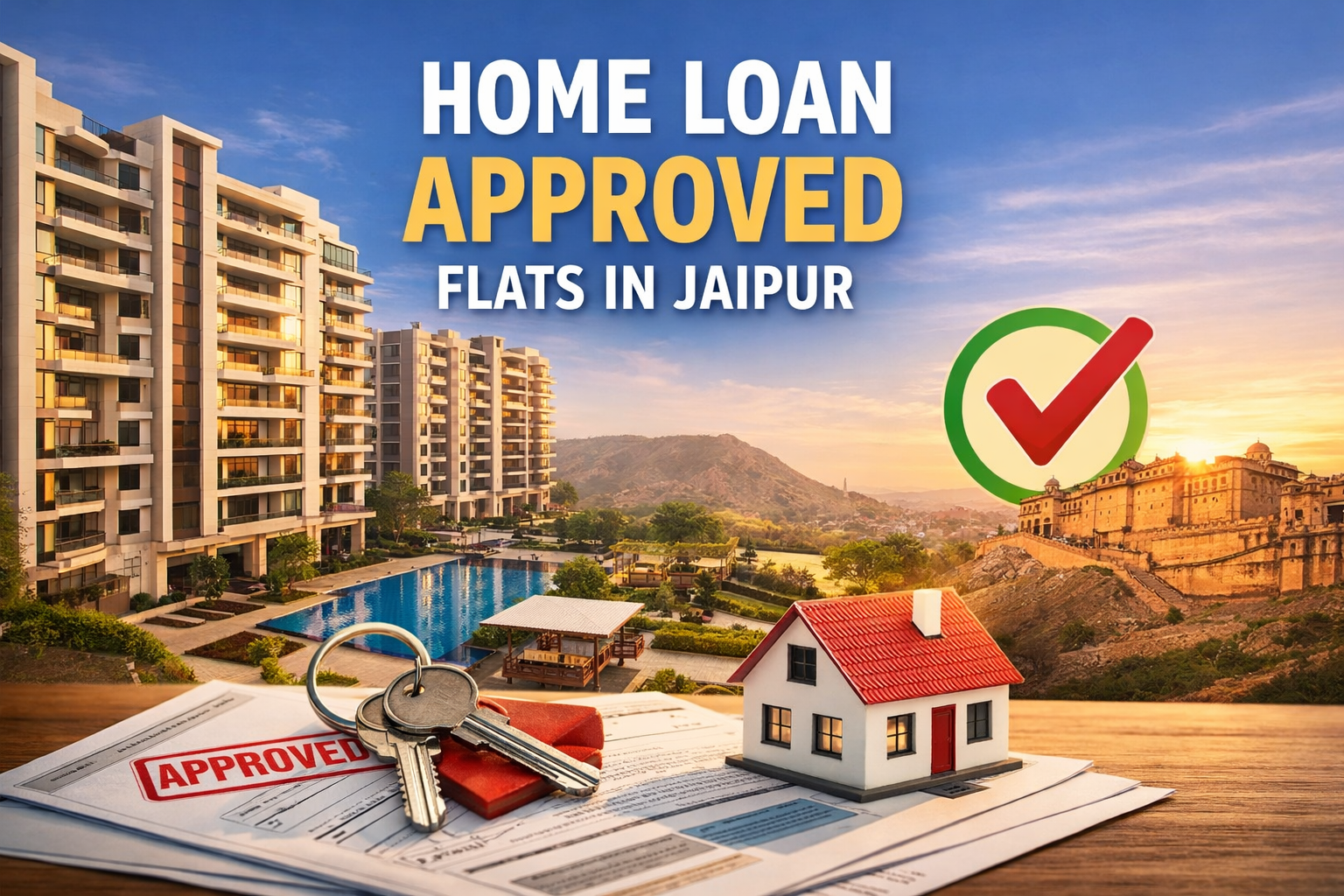 You are currently viewing Home Loan Approved Flats in Jaipur: A Complete Buyer’s Guide to Safe & Smart Property Investment