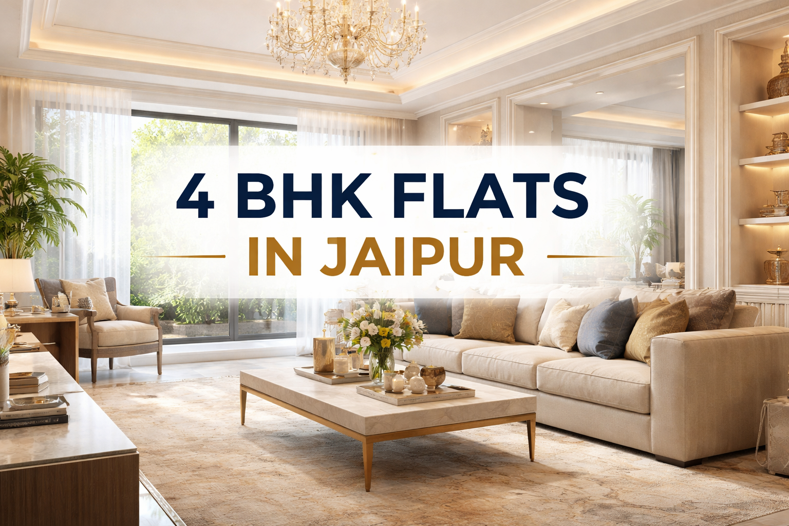Read more about the article 4 BHK Flats in Jaipur – Luxury Living Redefined in the Pink City