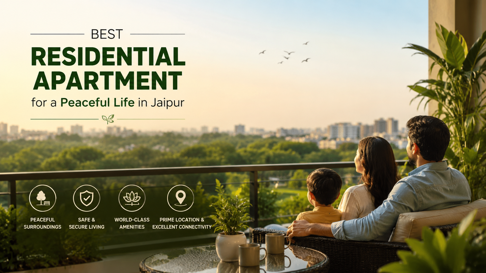 Read more about the article Best Residential Apartment for a Peaceful Life in Jaipur